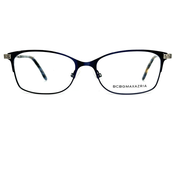 BCBG MAXAZRIA Anita Blue Slate Womens Semi Full Rim‎ Eyeglasses 52-16-130 H13536 main image 7
